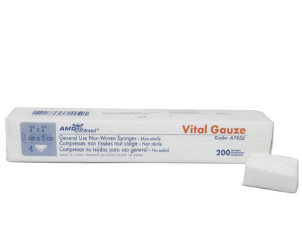 VitalGauze Non-Woven 4 Ply Sponges