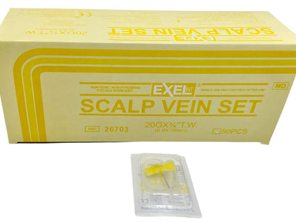 Exel Butterfly Winged Infusion Set BUNDLE and SAVE!