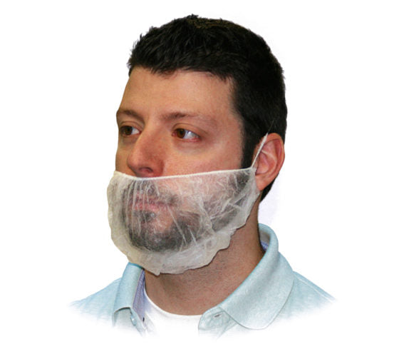 SafeBasics Beard Cover White (8035)