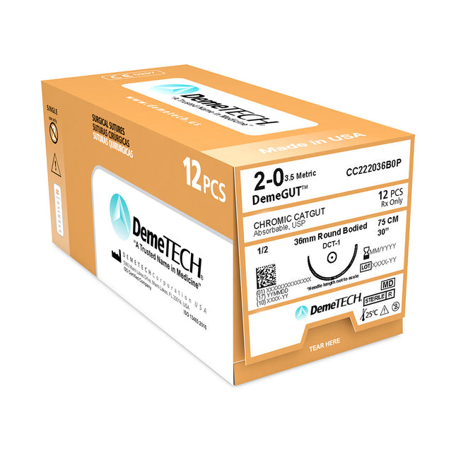 DemeTech Chromic Catgut Suture