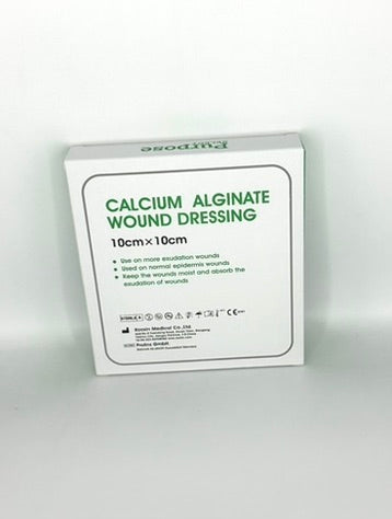 Purpose Select Calcium Alginate Wound Dressing, 10cm x 10cm, 10/Box (4" x 4")