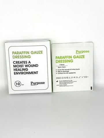 Purpose Select Paraffin Gauze Dressing, 10/Box