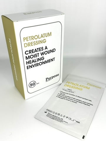 Purpose Select Petrolatum Dressing, 12.5cm x 22.5cm, 50/Box (5" x 9")